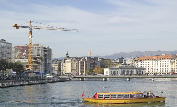 Commercial buildings of Geneva, Switzerland — Stock Photo, Image