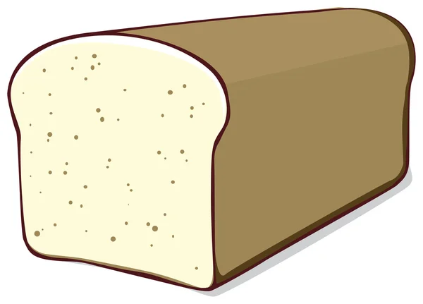 White Bread — Stock Vector