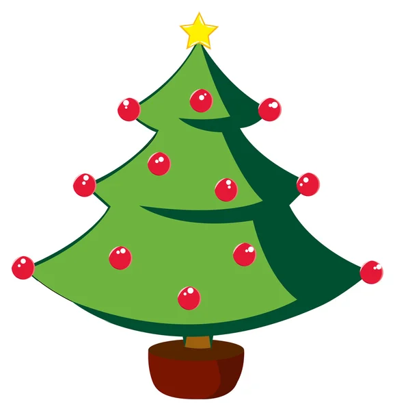 Árbol de Navidad — Vector de stock