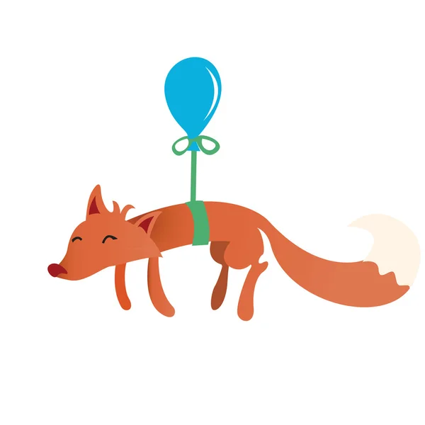 Flying fox — Stockový vektor
