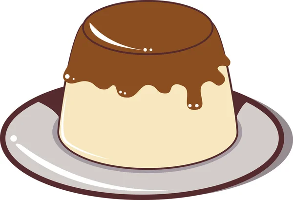 Pudding — Stockvector