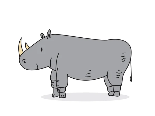 Rhinoceros — Stock Vector