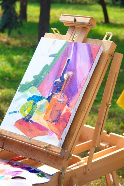 Easel per dipingere — Foto Stock