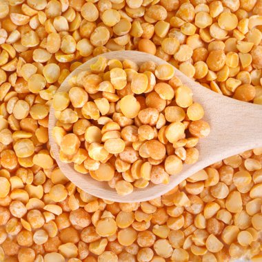 tahta kaşık kuru bezelye