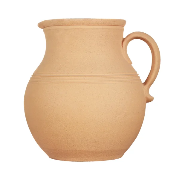 Jug on white background — Stock Photo, Image