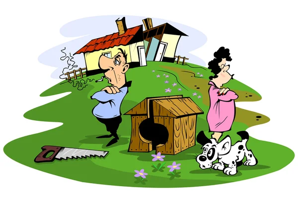 karı koca tartıştı