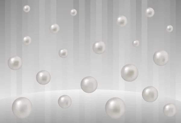Fondo gris y perla — Archivo Imágenes Vectoriales