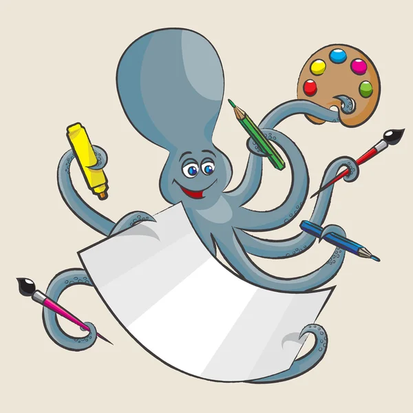 Octopus — Stockvector