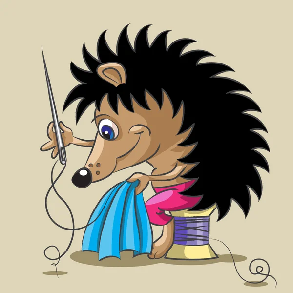 Kirpi terzi olduğunu