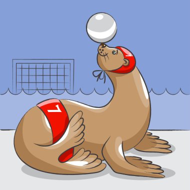 Seal - su topu oyuncusu