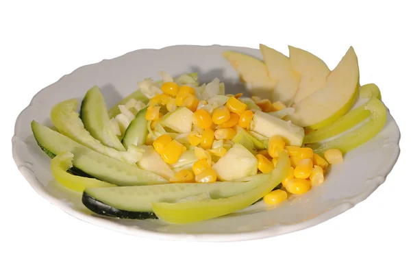 Салат з кукурудзи — стокове фото