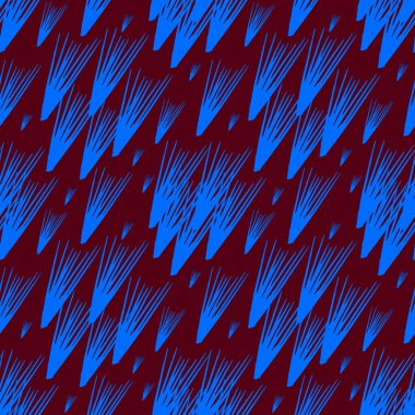 Soyut, kusursuz vektör arkaplanını desteler. Kumaş üzerine yazma için soyut illüstrasyon