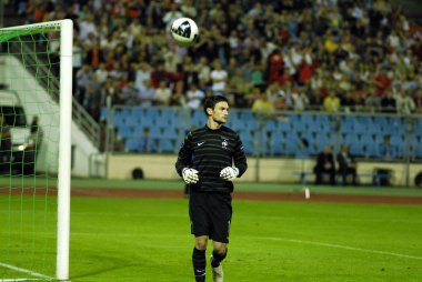Laurent robert blanc oyunu Minsk, Beyaz Rusya 03 Haziran 2011 tarihinde Fransa futbol takımının teknik direktörü