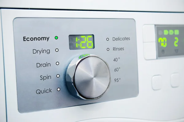 Modern washing machine panel — Stock Photo, Image