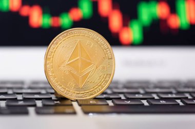 Ethereum kripto para birimi. İkinci nesil kripto para birimleri, blok zinciri teknolojisindeki dijital para birimi.