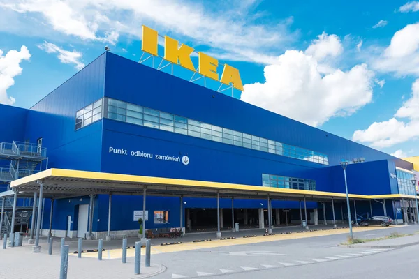 Wrocław Polska Maj 2022 Ikea Jest Największym Świecie Sprzedawcą Mebli — Zdjęcie stockowe