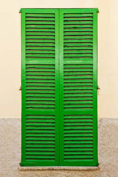 Yeşil Panjur — Stok fotoğraf