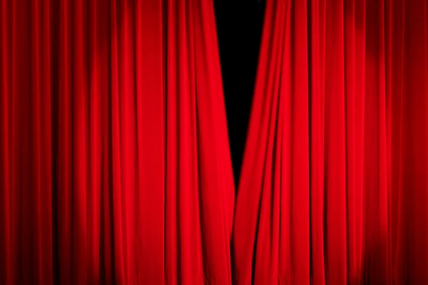 Red curtain — Stock Photo, Image