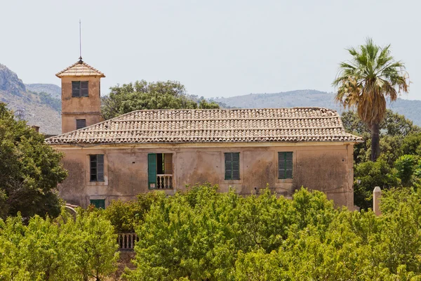 Altes spanisches Anwesen Stockbild