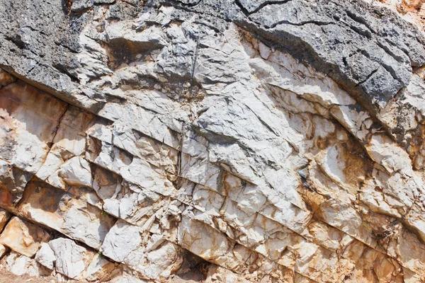 Farklı kaya katmanları — Stok fotoğraf