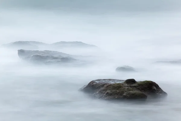 Plaża azkorri, getxo, bizkaia, Kraj Basków, Hiszpania — Zdjęcie stockowe