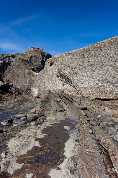 San juan de gaztelugatxe ostrov, bizkaia, Baskicko, Španělsko — Stock fotografie