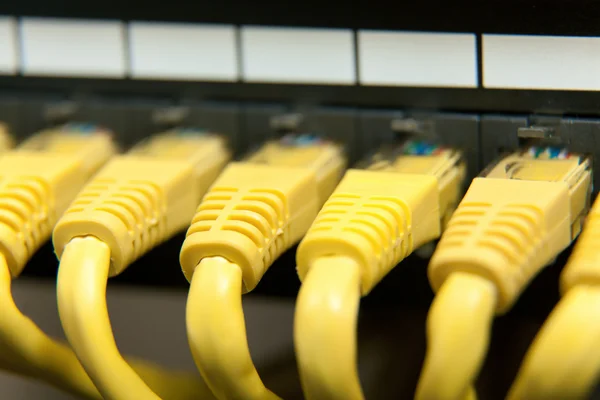 Patch panel — Stock Photo, Image