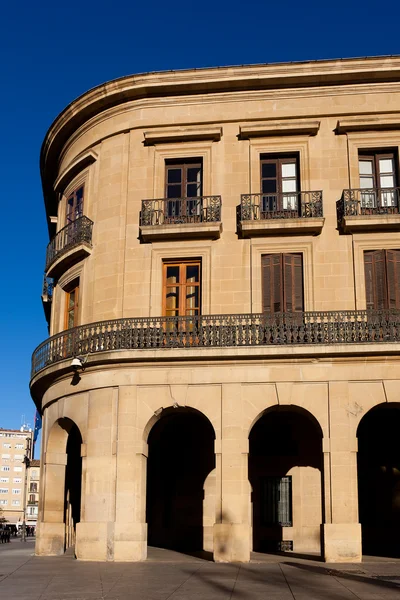 Kormány Navarra palace, Pamplona, Navarra, Spanyolország — Stock Fotó