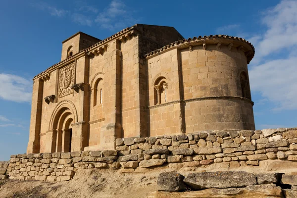 Church of Santa Maria de la Piscina, Peciña, La Sonsierra, La R — Stock Photo, Image