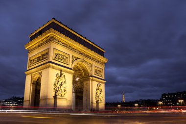 Arc de triomphe, charles de gaulle square, paris, Fransa