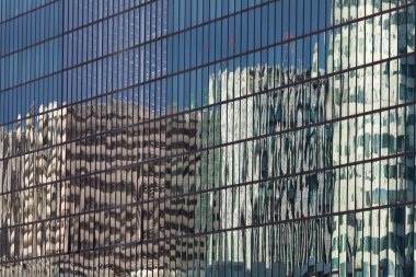 yansıtmak la defense, paris, Fransa