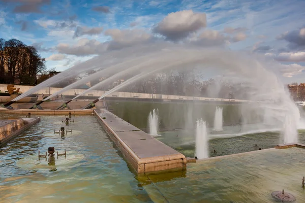 Trocadero gardens, Paris, France — Stock Photo, Image