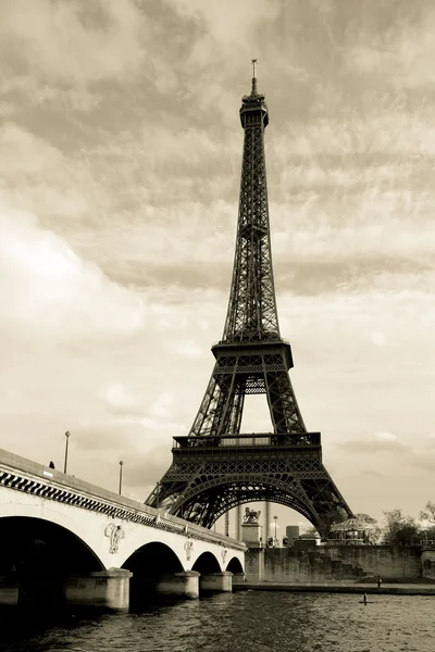 Eiffel tower, Paris, France — Stock Photo, Image