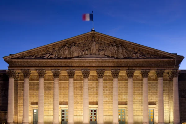 Nationalförsamlingen, paris, Frankrike — Stockfoto