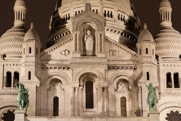 Sacre Coeur, Montmartre, Paris, France — Stock Photo, Image