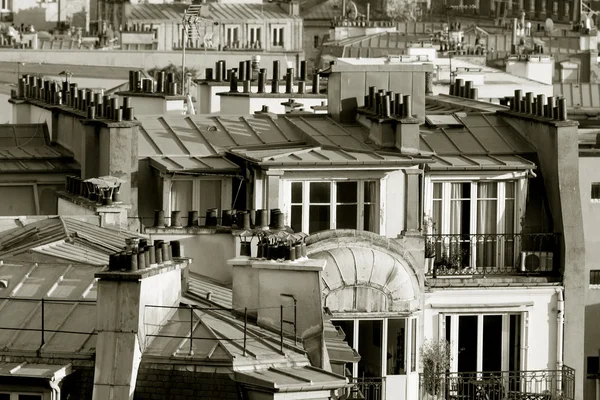 Techos en París, Francia — Foto de Stock