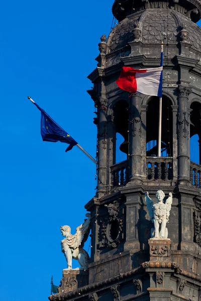 Toren van de gemeenteraad, paris, Frankrijk — Stockfoto