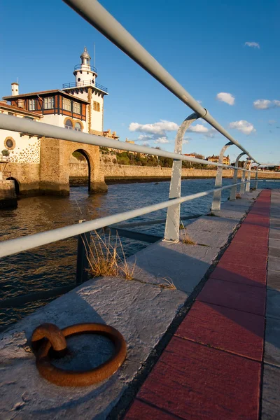 Порт Гетхо, Бизфелия, Страна Басков, Испания — стоковое фото