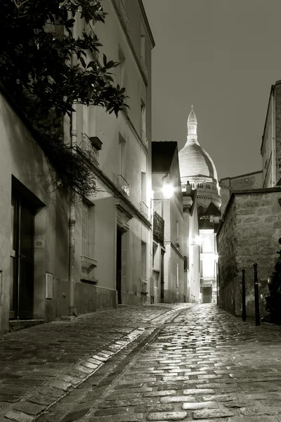 Ulice Montmartre, Paříž, ile de france, Francie — Stock fotografie