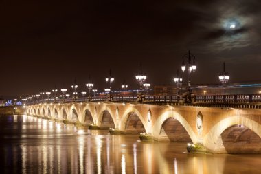 Pont de pierre, bordeaux, gironde, aquitaine, Fransa