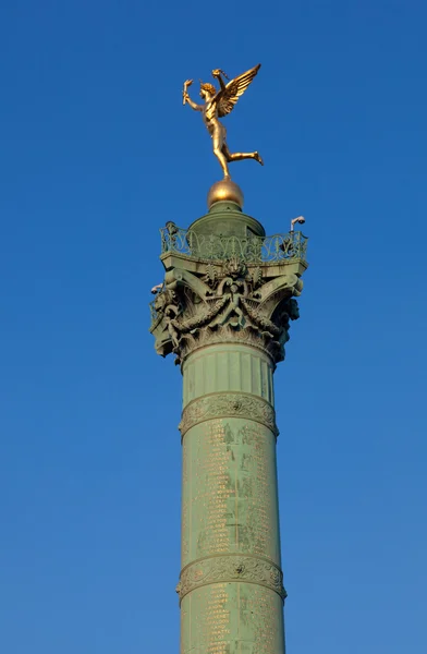 Bastille square, Paris, Ile de France, France — Stock Photo, Image