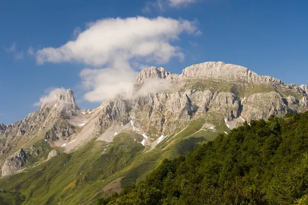 Taman nasional Picos de Europa, Leon, Castilla y Leon, Spanyol — Stok Foto