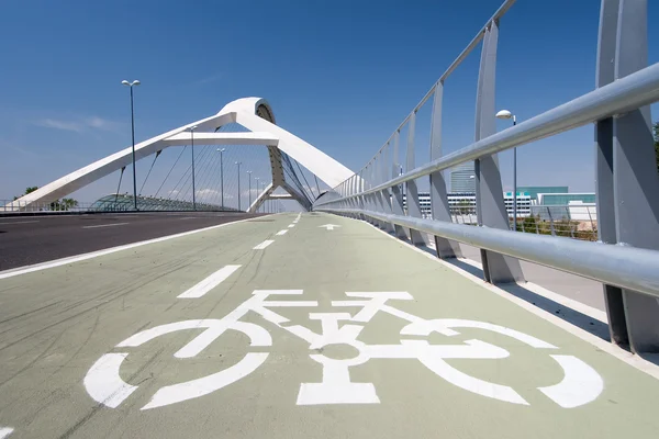 Derde millennium bridge, aragon, zaragoza, Spanje — Stockfoto