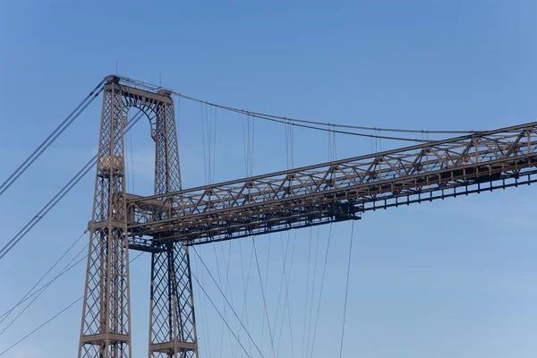 Мост Бизкая, Португалете, Бизкая, Страна Басков, Испания — стоковое фото
