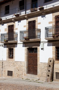 House of candelario, salamanca, castilla y leon, İspanya