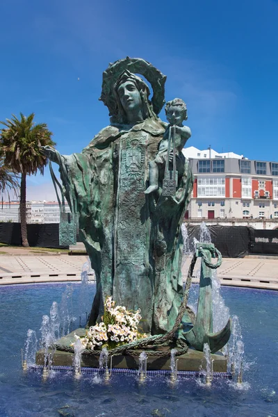 Sculpture in La Coruna, Galicia, Spain — Stock Photo, Image