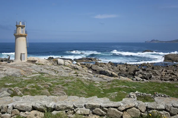 Fener muxia, costa da morte, la coruna, Galiçya, İspanya — Stok fotoğraf