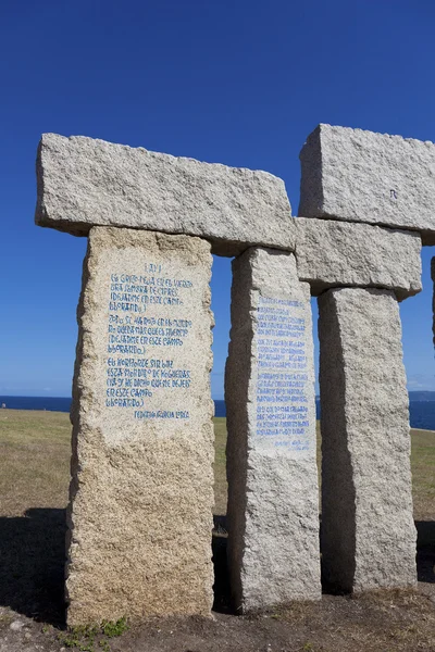 纪念碑在拉科鲁尼亚，加利西亚，西班牙 — 图库照片