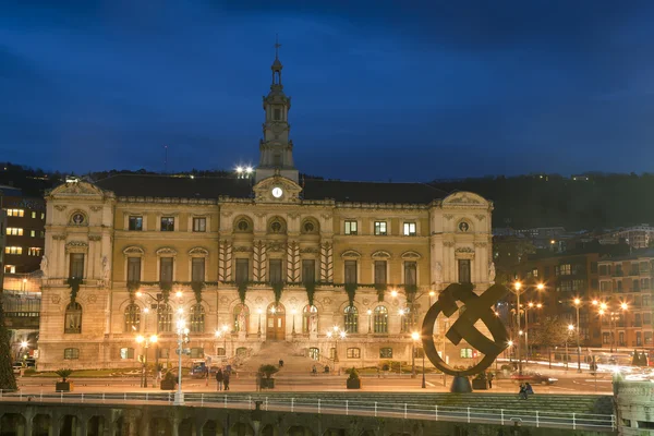 Ayuntamiento de Bilbao, Bizkaia, País Vasco, España — Foto de Stock
