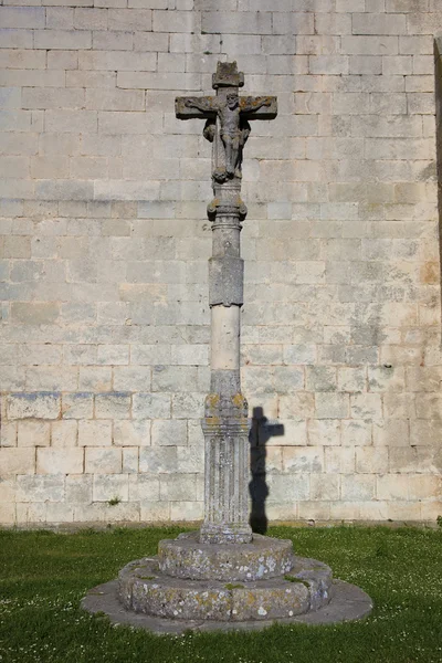Croce nel monastero di Huelgas, Burgos, Castilla y Leon, Spagna — Foto Stock